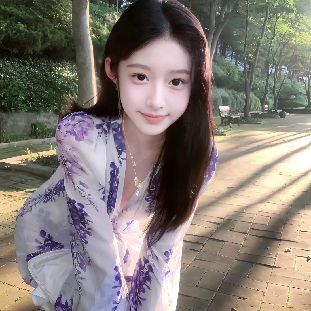 白色微笑
